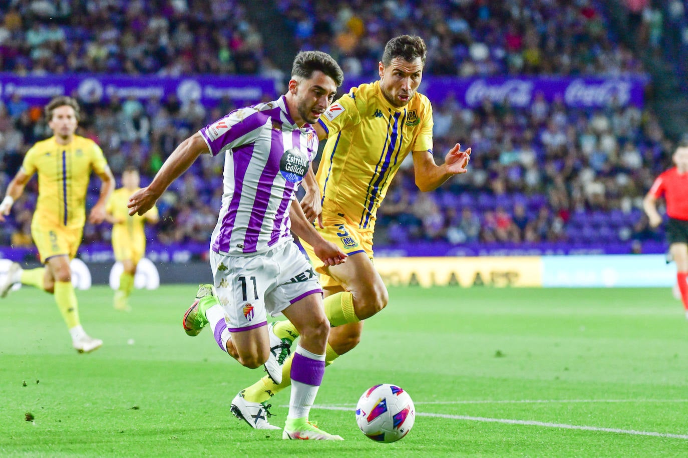 El partido entre en Real Valladolid y el Alcorcón, en imágenes (1/3)