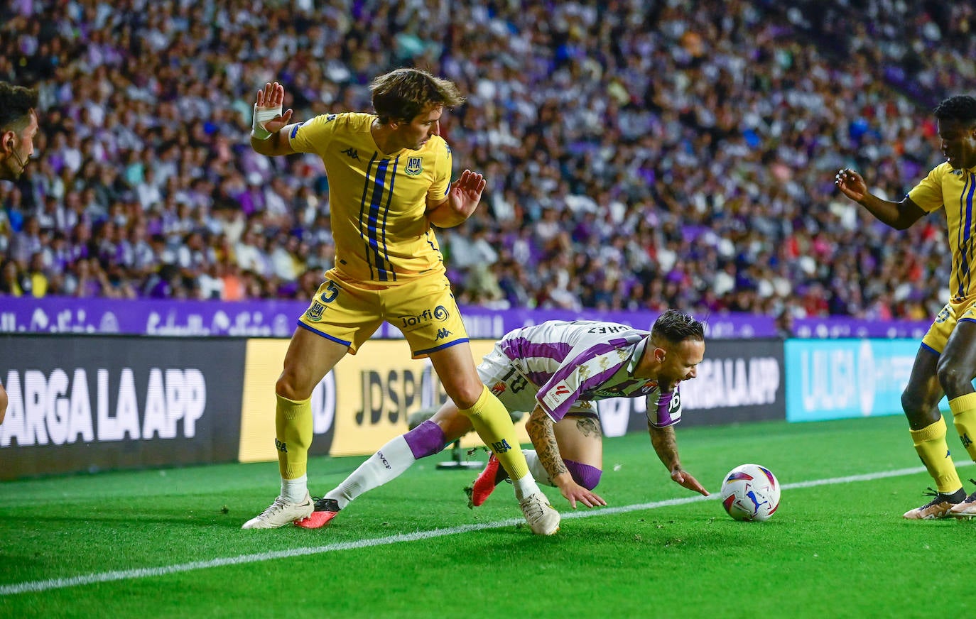 El partido entre en Real Valladolid y el Alcorcón, en imágenes (2/3)