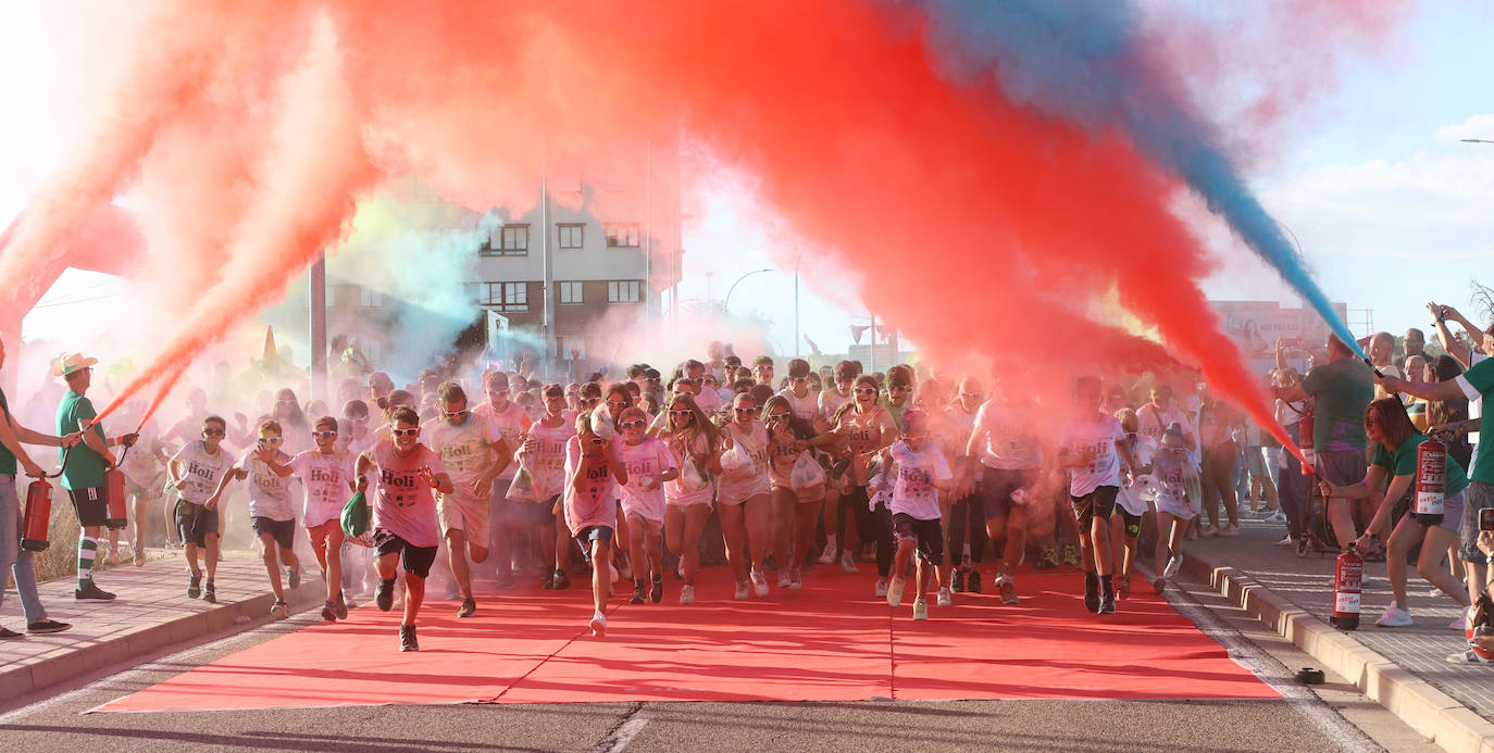 Palencia es de color &#039;holi run&#039;