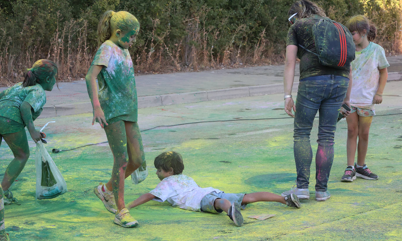 Palencia es de color &#039;holi run&#039;