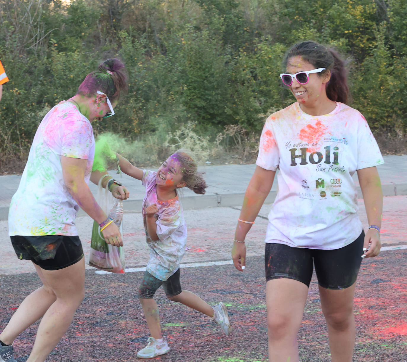 Palencia es de color &#039;holi run&#039;