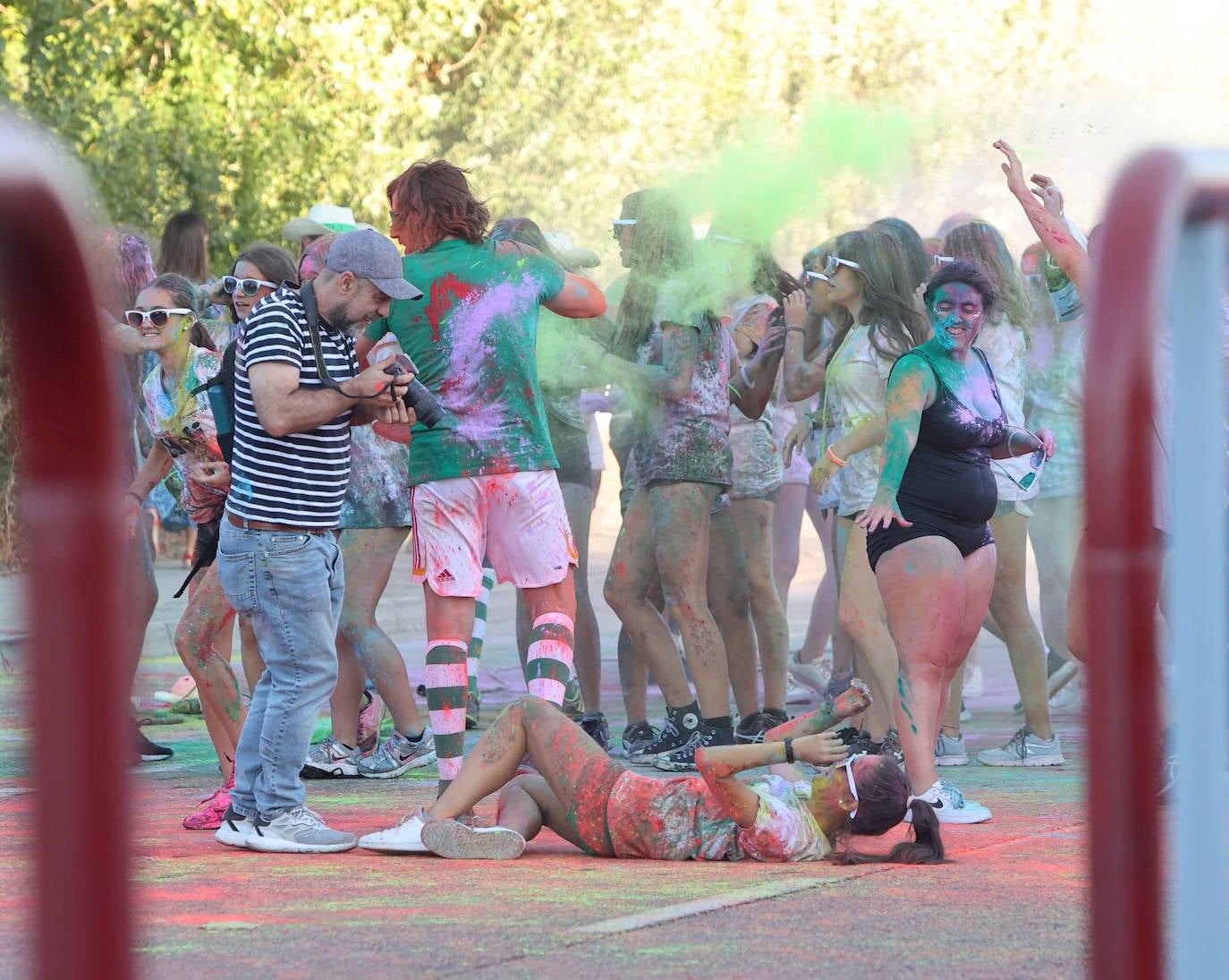 Palencia es de color &#039;holi run&#039;