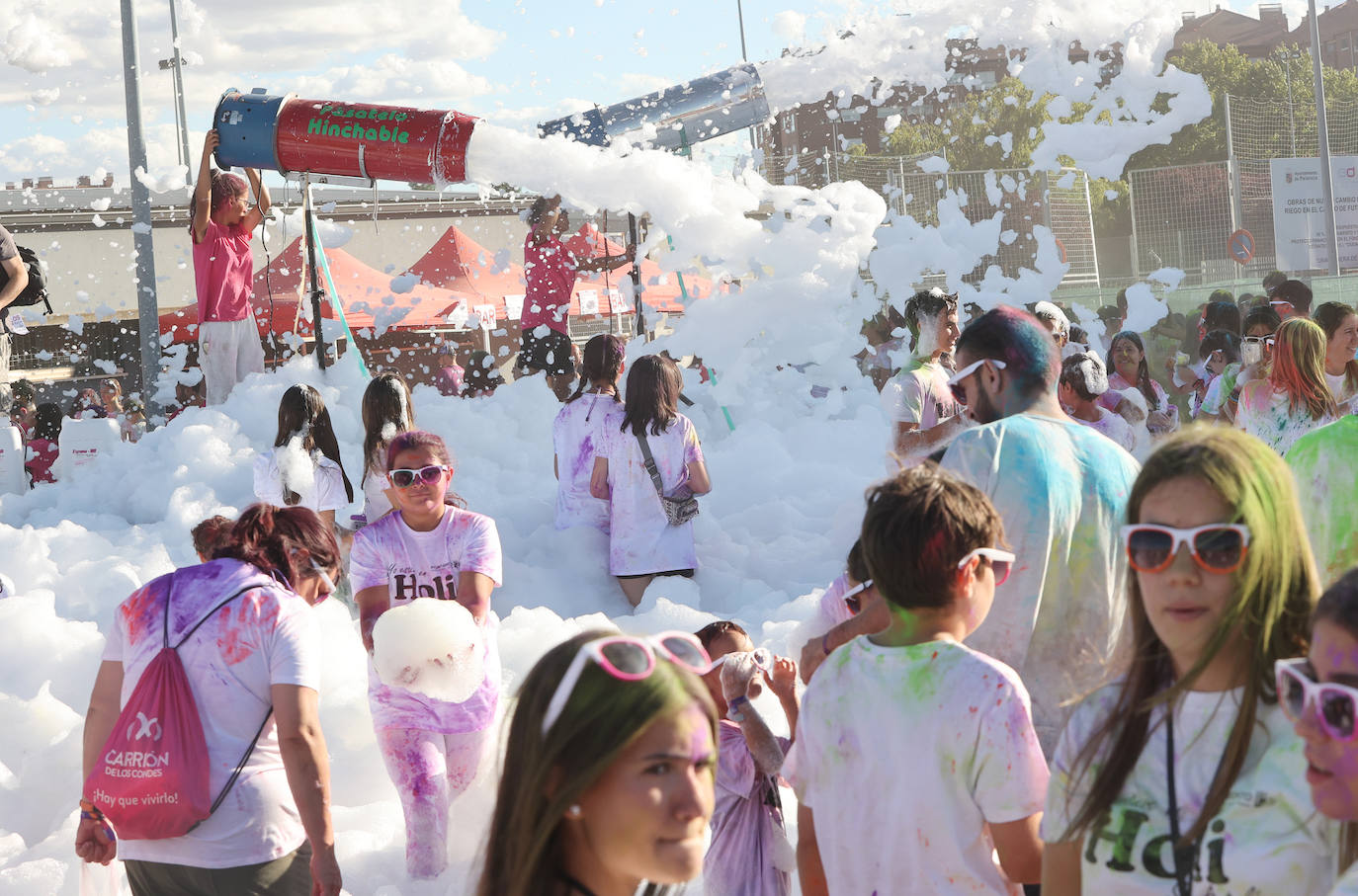 Palencia es de color &#039;holi run&#039;