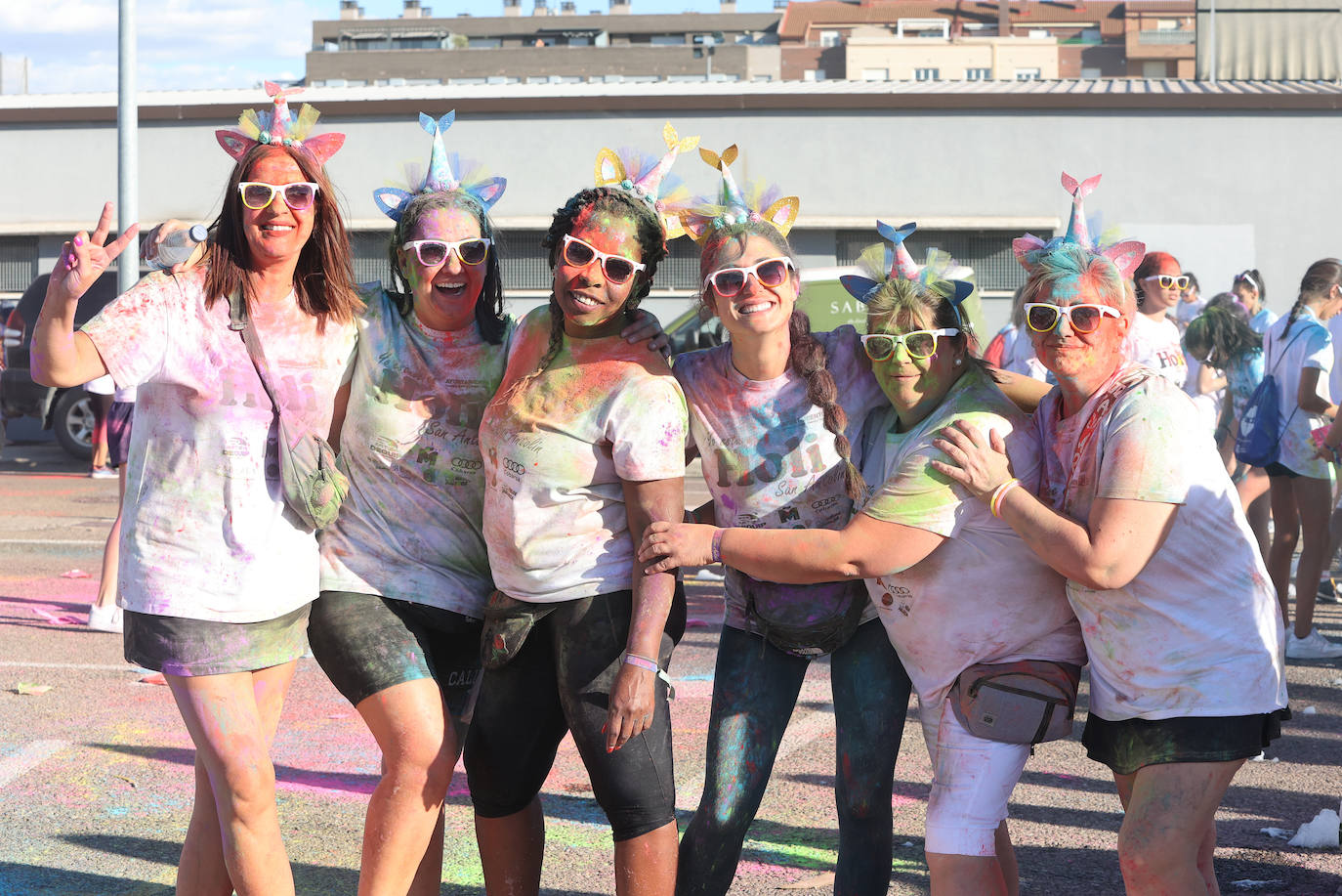 Palencia es de color &#039;holi run&#039;