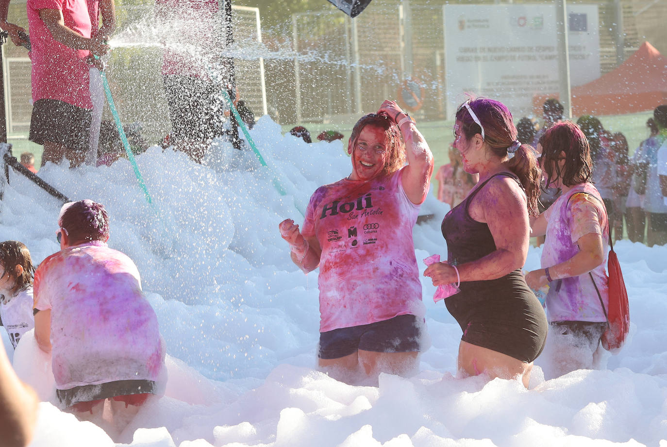 Palencia es de color &#039;holi run&#039;