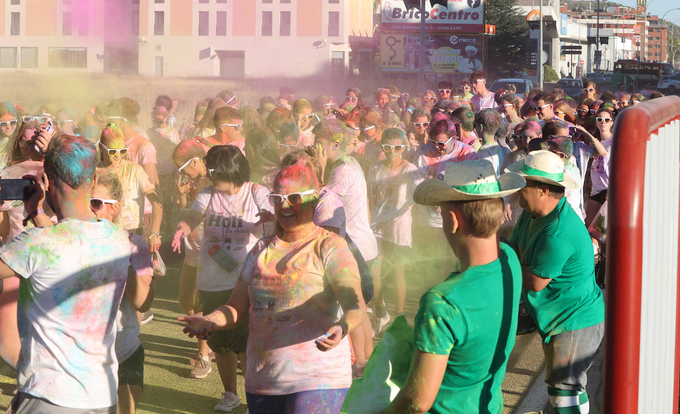 Palencia es de color &#039;holi run&#039;