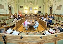 Pleno municipal del mes de julio.