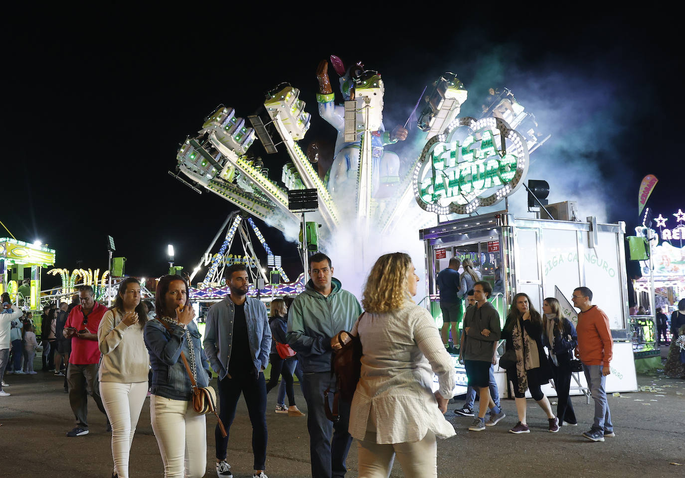 La diversión está asegurada en el Ferial