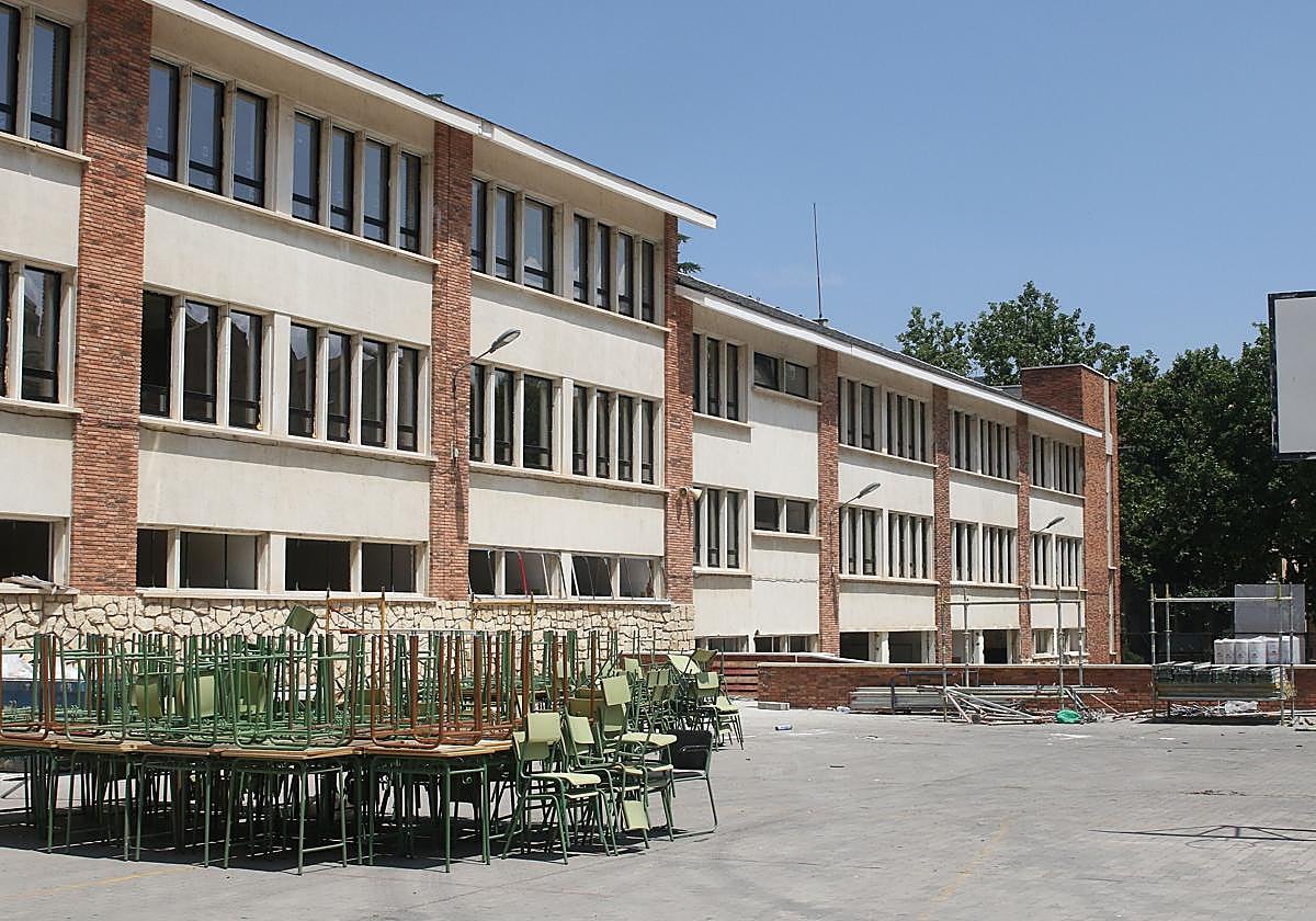 Obras en el Andrés Laguna.