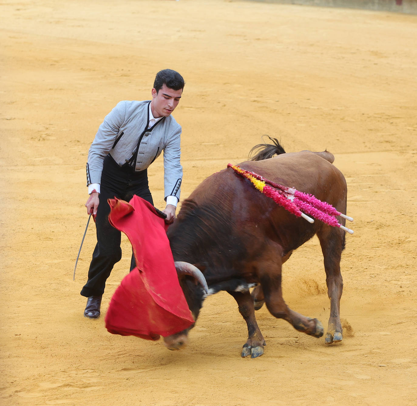 Tarde taurina de triunfos en el preámbulo de la feria