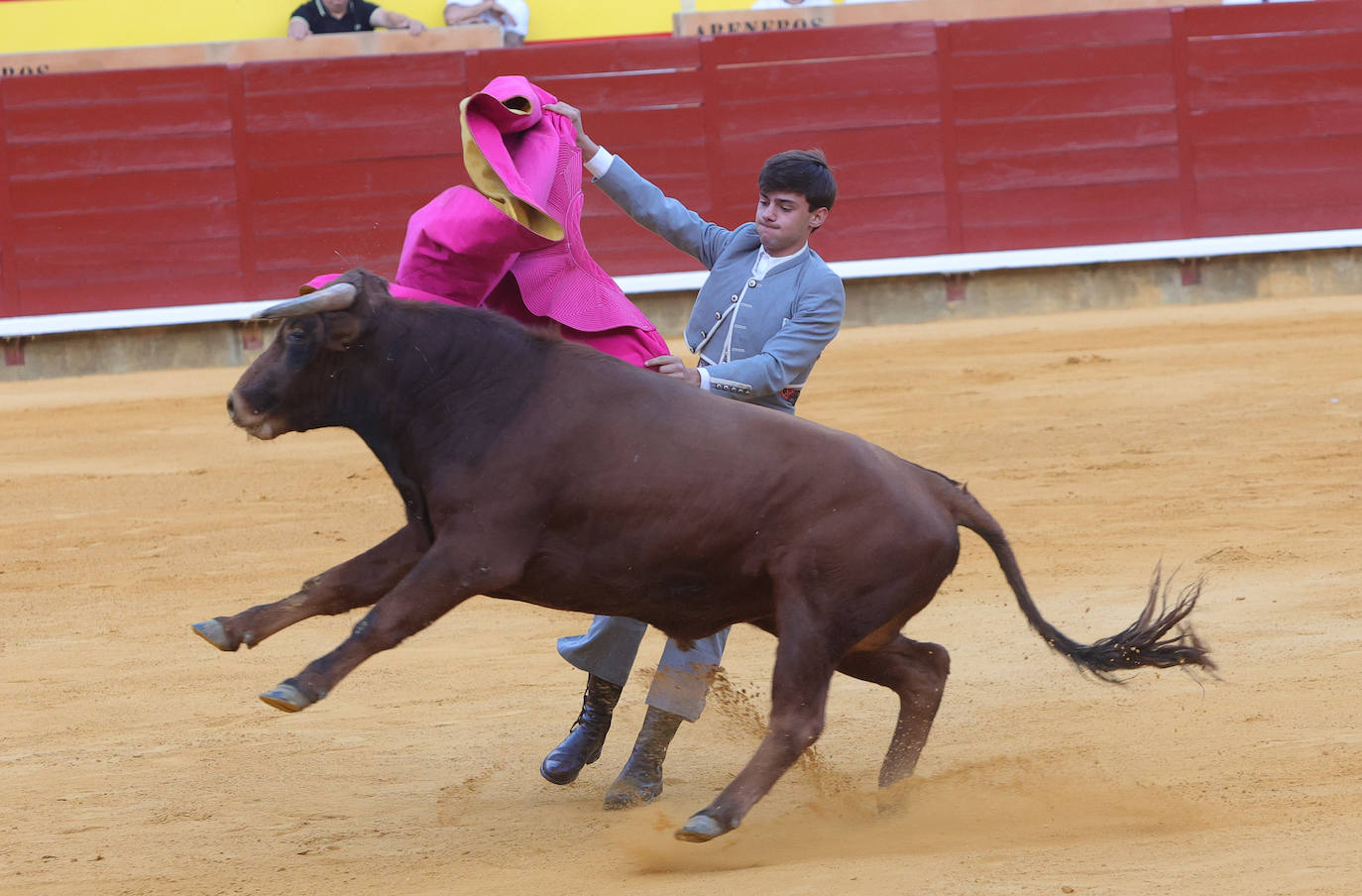 Tarde taurina de triunfos en el preámbulo de la feria