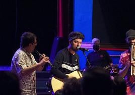 Concierto de Siloé en el Teatro Zorrilla en 2021.