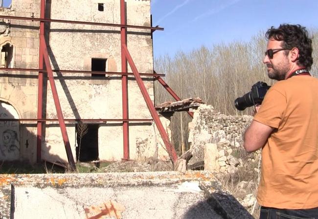 Iván Villapecellín en San Miguel de Neguera (Segovia).