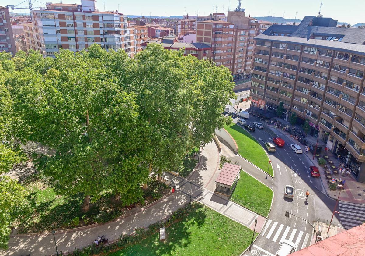 La plaza Circular, en imágenes