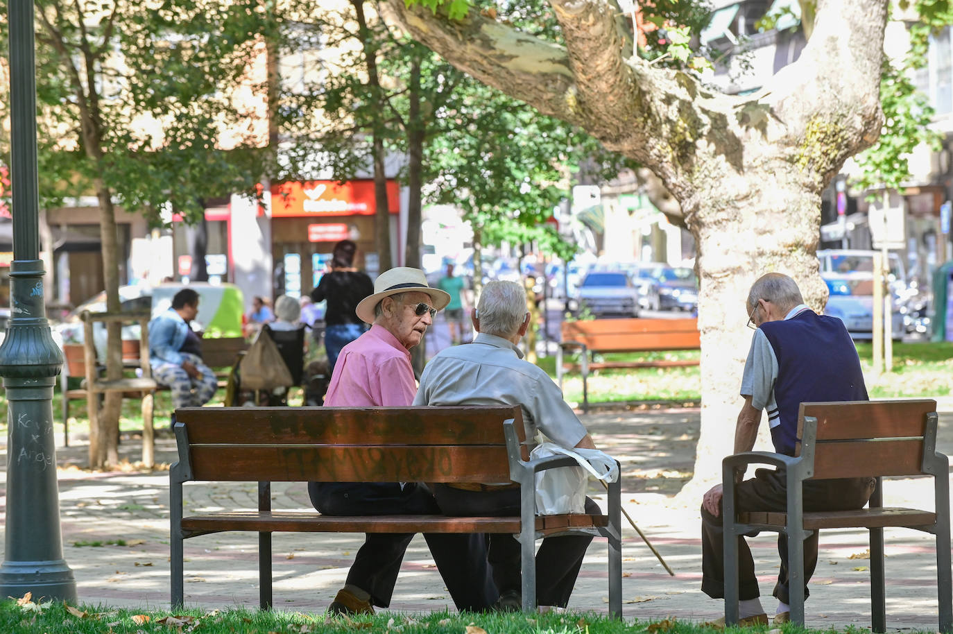 La plaza Circular, en imágenes