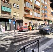 Seis afectados en una colisión entre una ambulancia y un coche en Valladolid