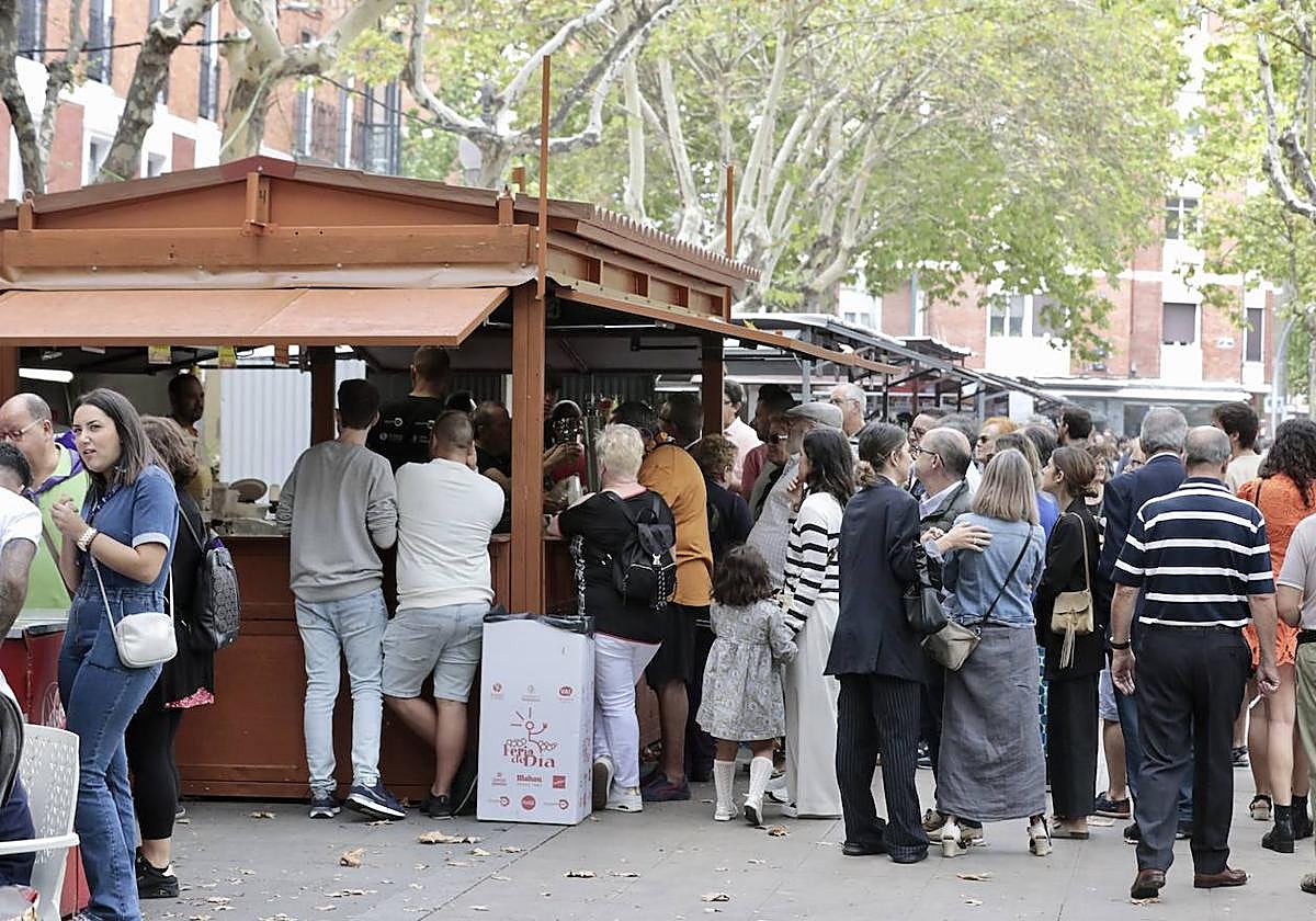 Casetas de la Feria de Día de Valladolid.