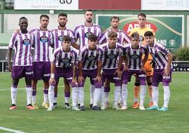 Primer once de la temporada 23-24 del Real Valladolid Promesas.