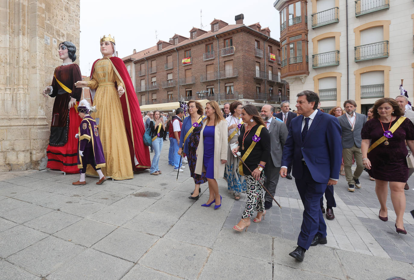 Los palentinos salen a la calle a celebrar San Antolín