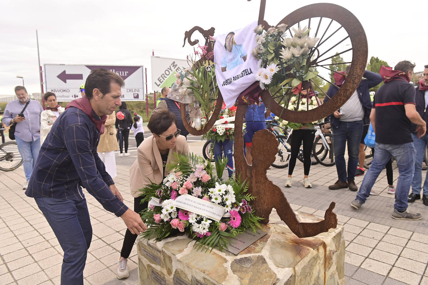 VI Marcha Cicloturística en homenaje a Estela Domínguez