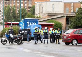 Aspecto de la línea de salida junto al Poniente.