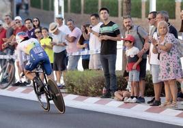 Valladolid se vuelca con La Vuelta en su etapa contrarreloj (1/3)