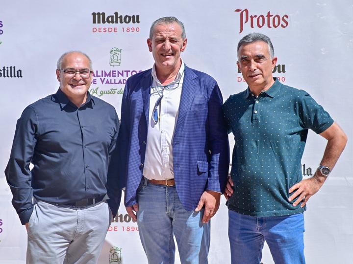 Luis Sánchez, José Luis Ordax y Teodoro Pérez (Dislasic).