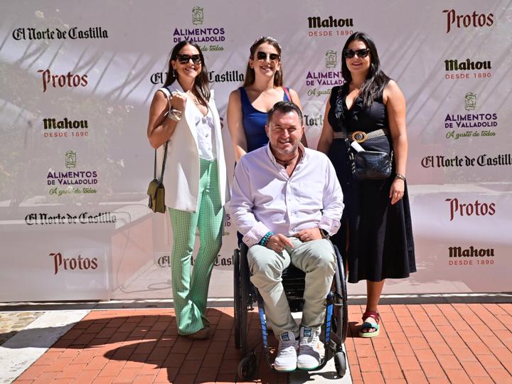 Ruth Álvarez, Elizabet Ariza, María Hernández y Fran Sardón (Predif).