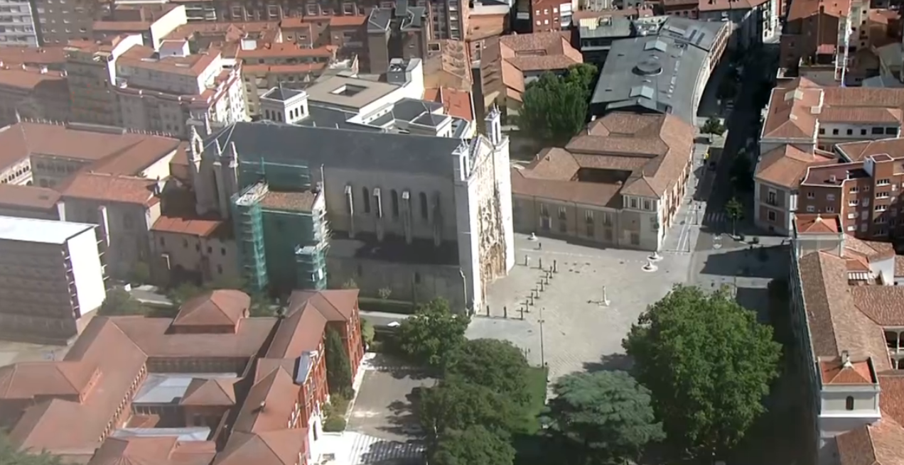 Vista panorámica de la iglesia de San Pablo.