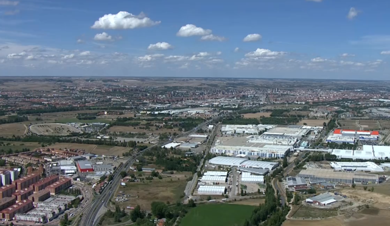 Vista panorámica de la ciudad de Valladolid.