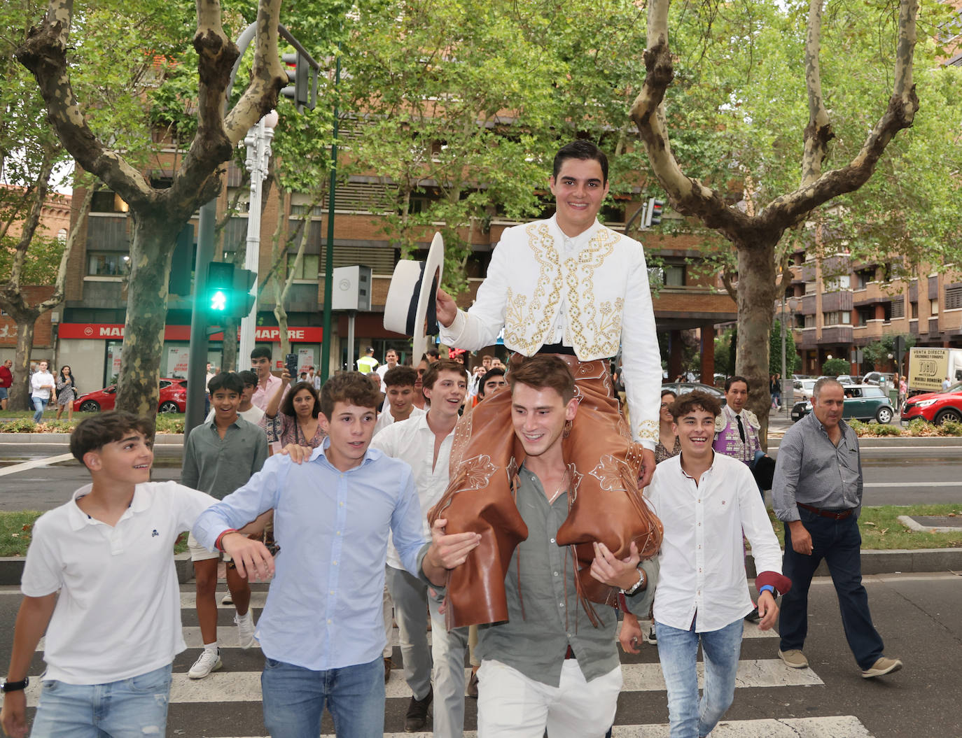 En imágenes, la corrida de rejones