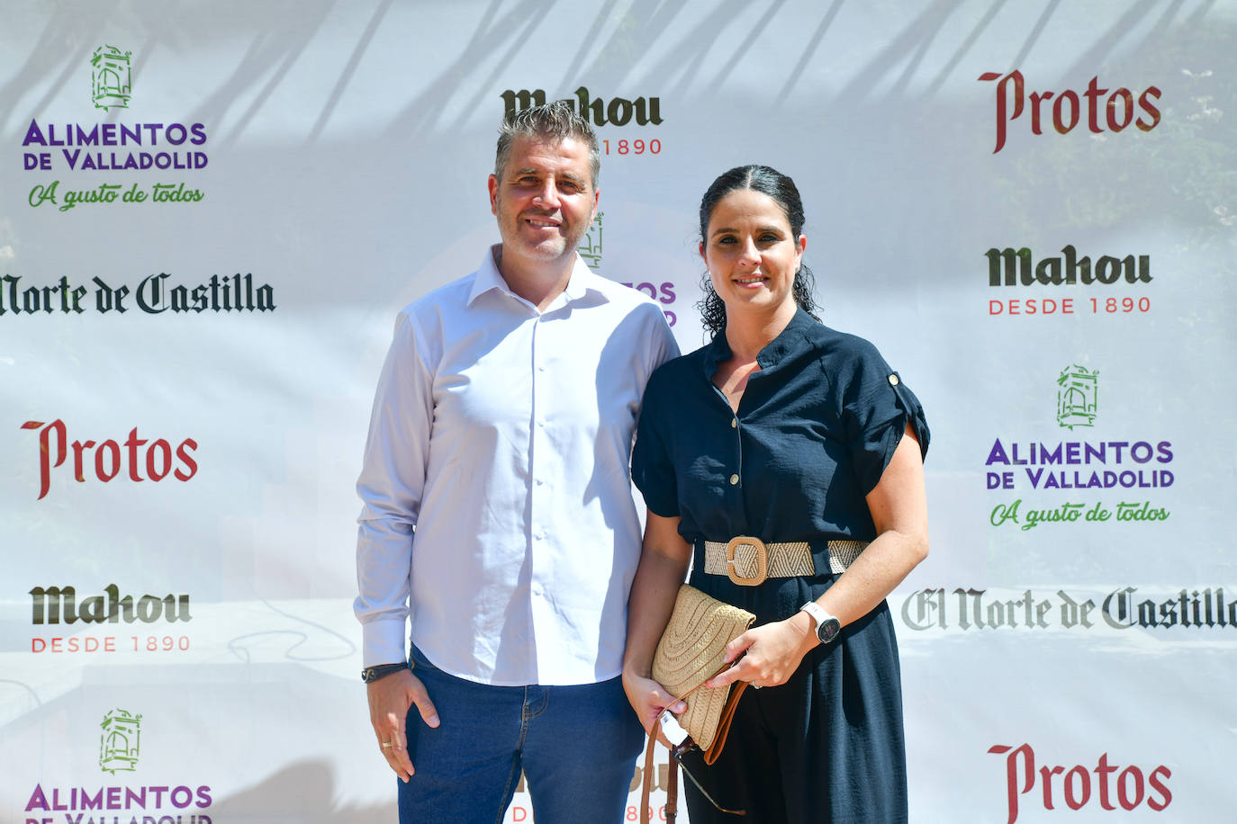 Sergio García (alcalde de Cabezón de Pisuerga) y Sandra Fernández.