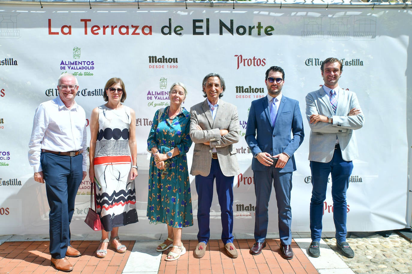 Miguel Ángel Santander, Aurora de la Iglesia, Genoveva Hernández, Juan Carlos de Margarida (decano del Colegio de Economistas), Saúl Amado e Ignacio Repilado.