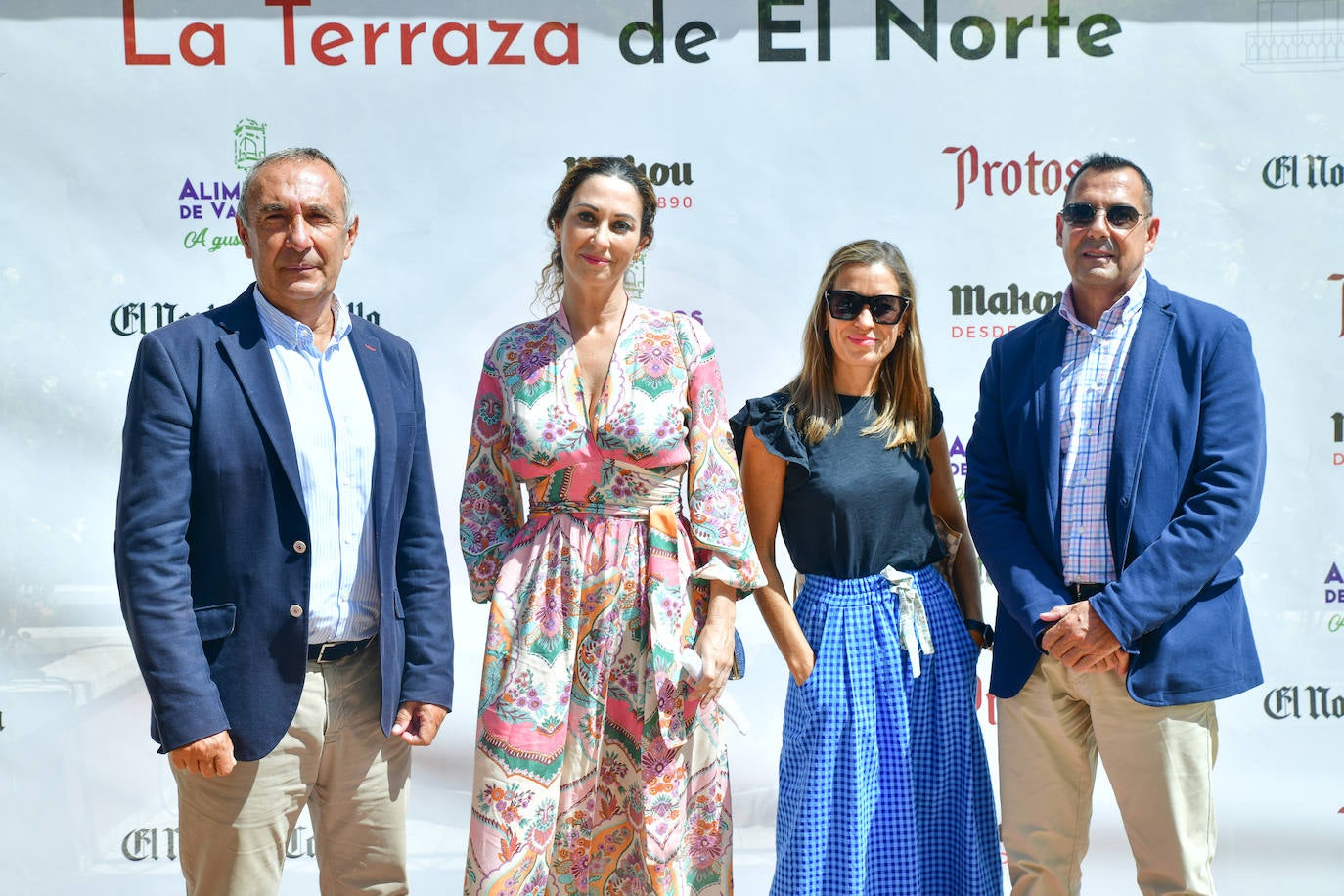 Antonio Vigil-Escalera (director general territorial de Mapfre), Inés Travieso, Raquel Hernández y Agustín García (Mapfre).