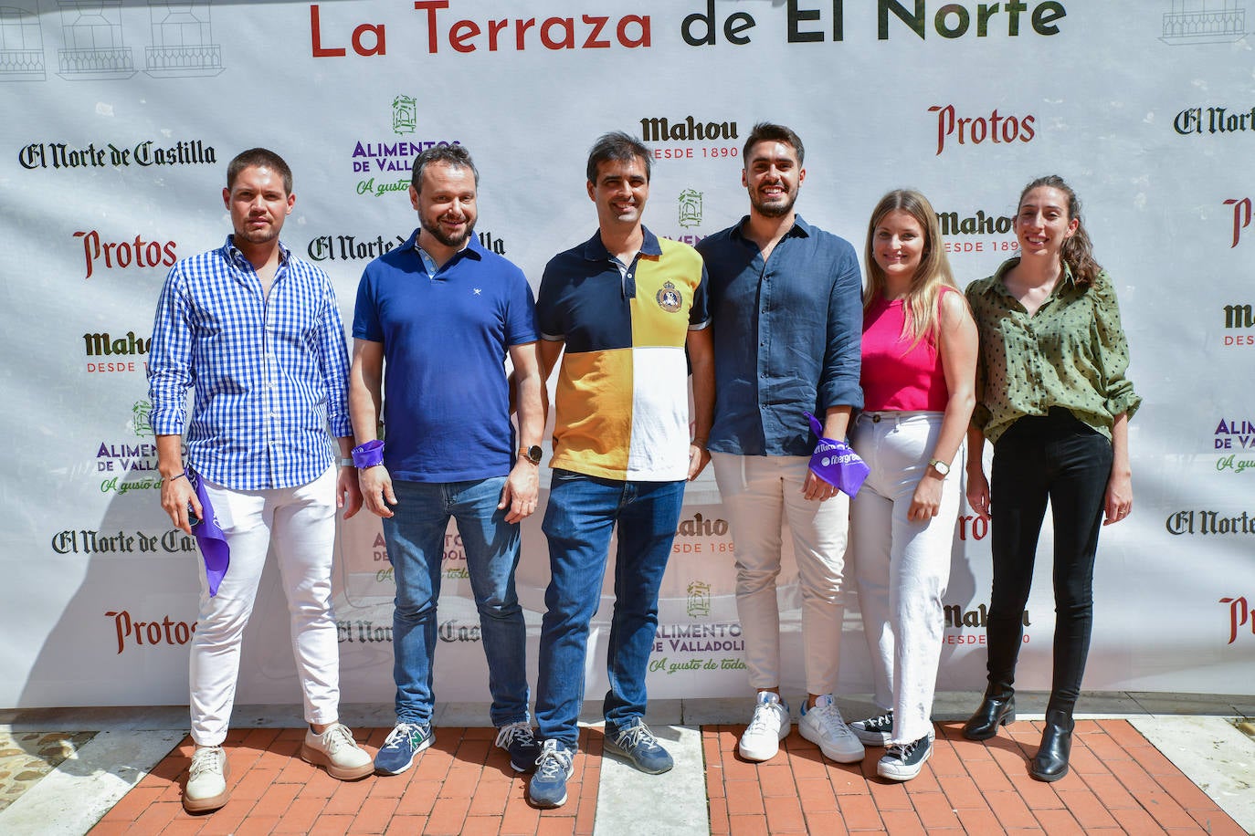 José Luis Vela, Arcadio de la Hoz, Diego Domínguez, David Castellano, Raquel Pérez y Pilar Pérez.