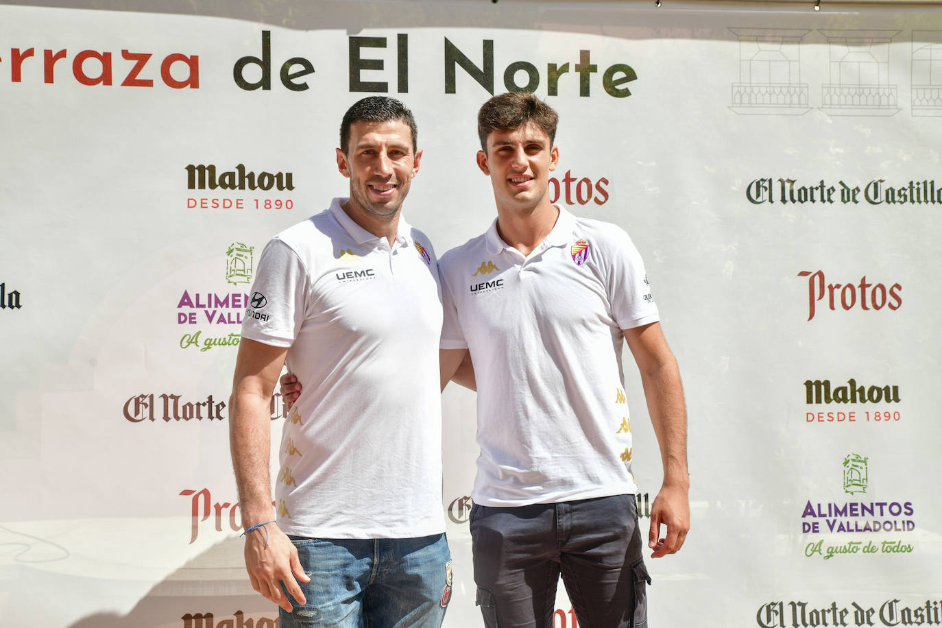 Sergio de la Fuente y Juan García-Abril (Real Valladolid de Baloncesto).