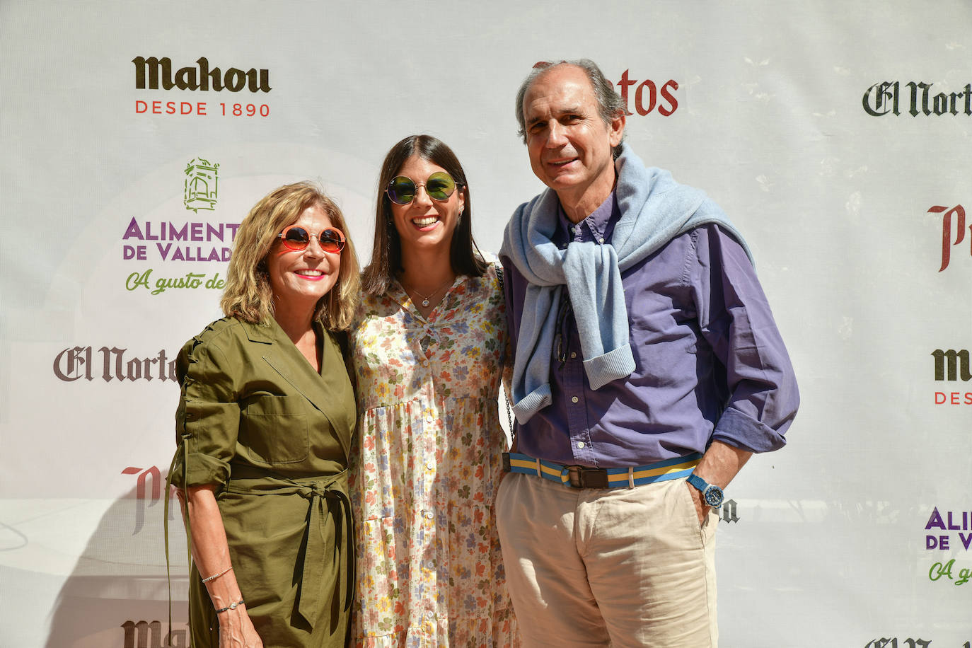 Cristina Tremiño, Carmen Tremiño (Joyerías Tremiño) y el doctor Vielba.