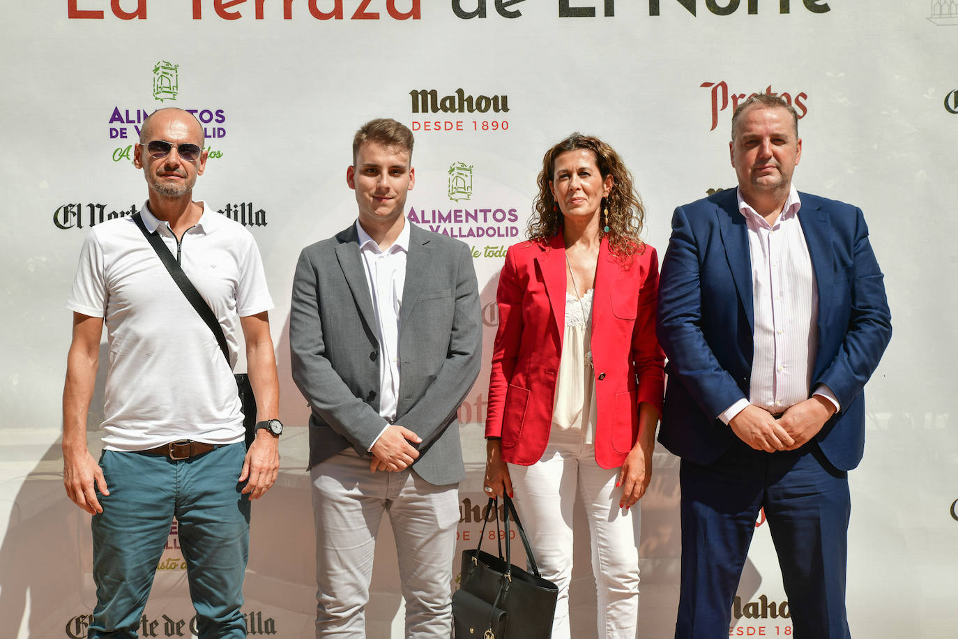 Óscar Hernández (UPA), Pablo García, María José Gómez y Antonio José Pérez (Eurocaja Rural).