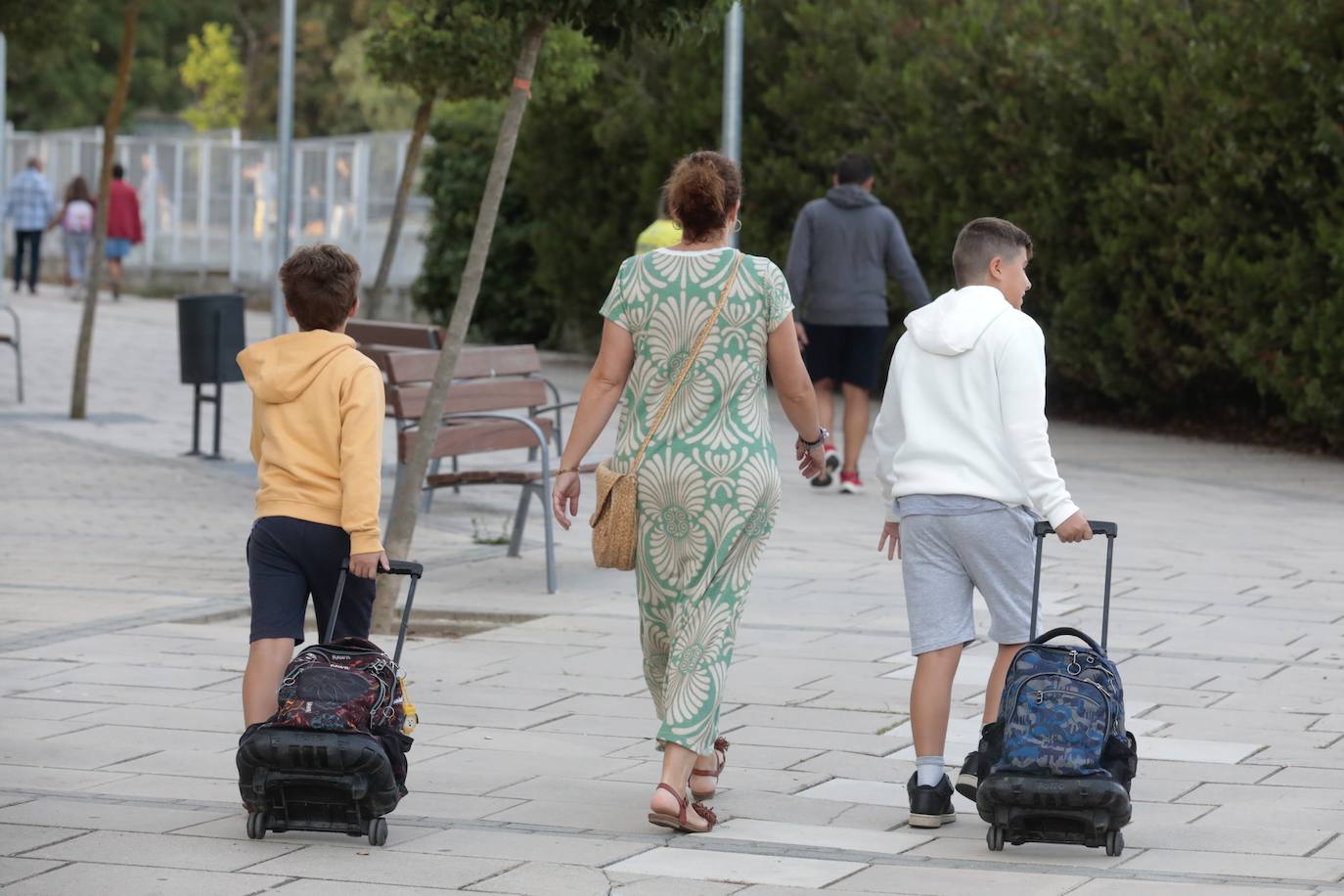 La vuelta al cole en Valladolid en imágenes (I)