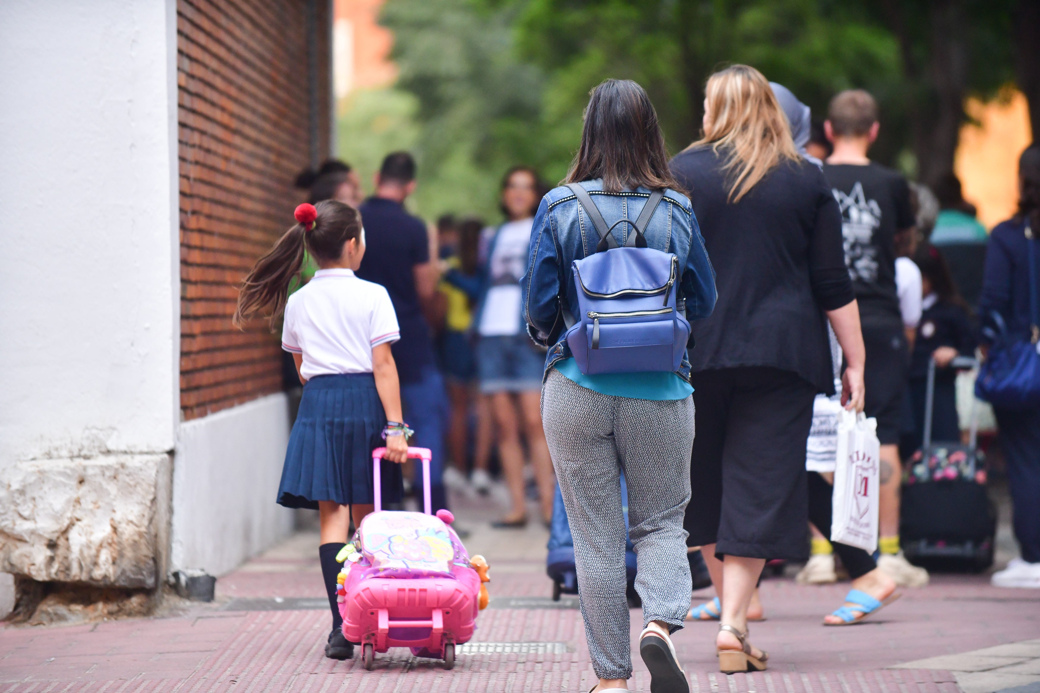 La vuelta al cole en Valladolid en imágenes (I)