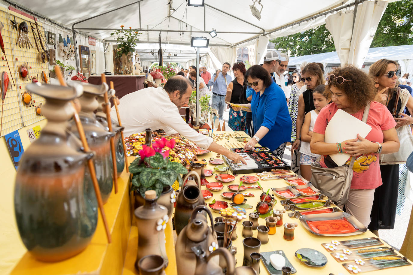 La Feria de Artesanía, en imágenes