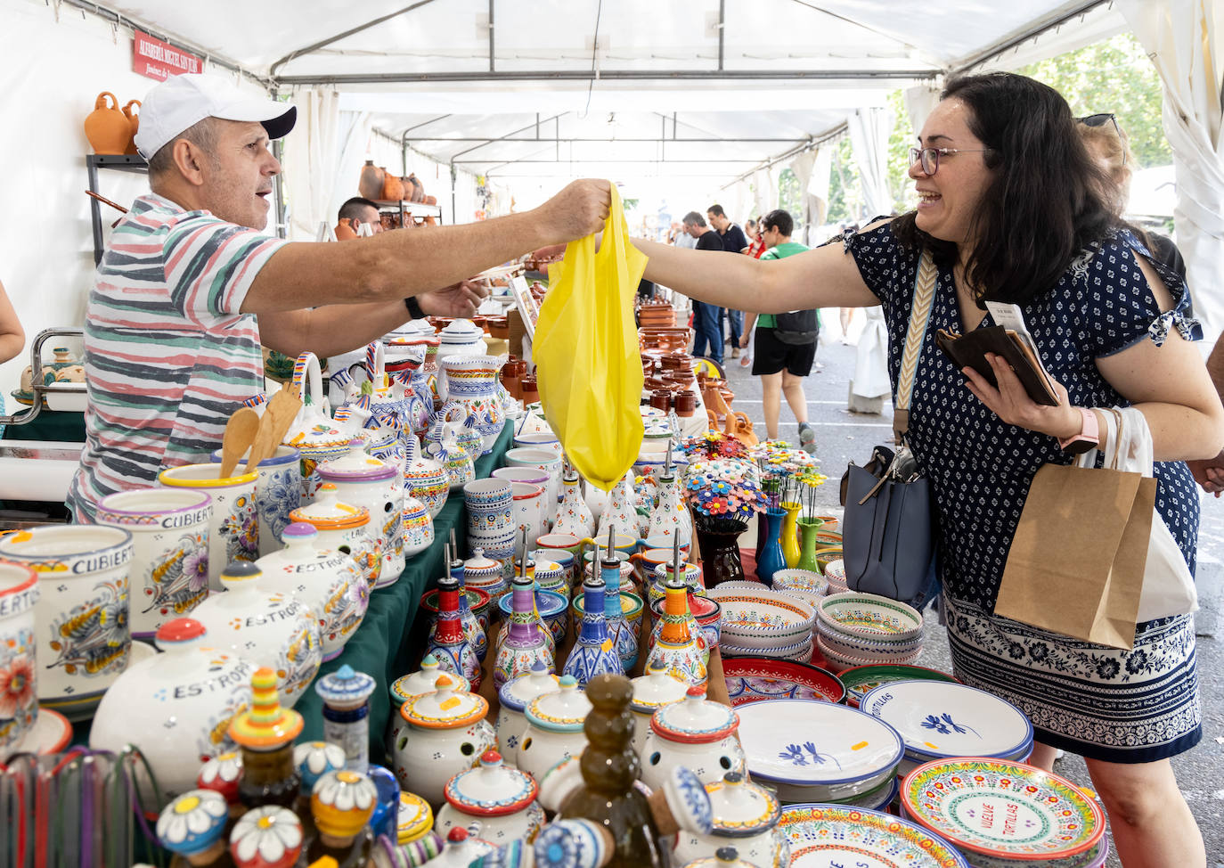 La Feria de Artesanía, en imágenes