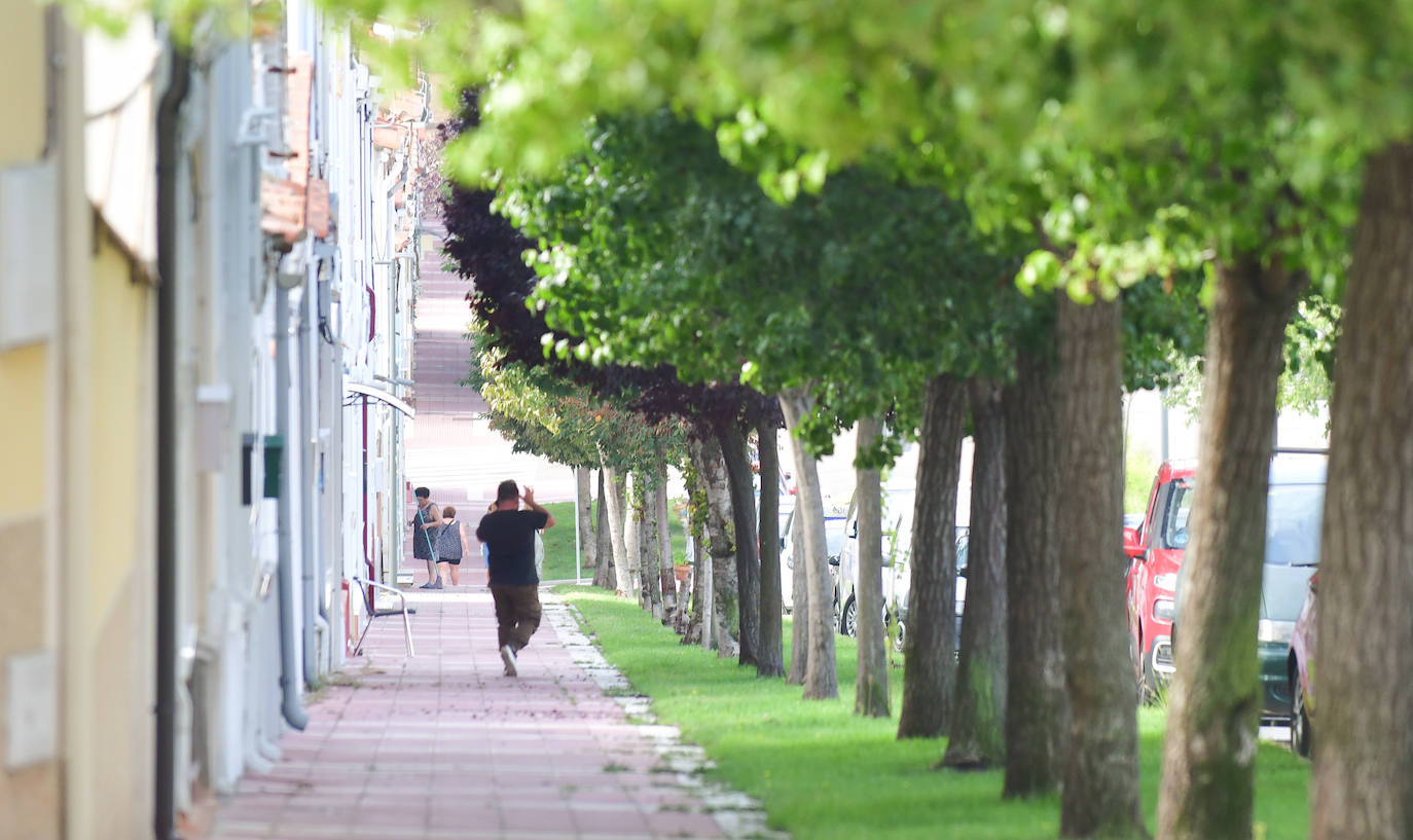 La Avenida de las Contiendas en el barrio de Girón