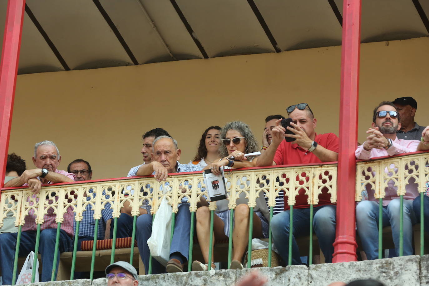 Búscate en la Plaza de Toros de Valladolid durante la corrida de este jueves