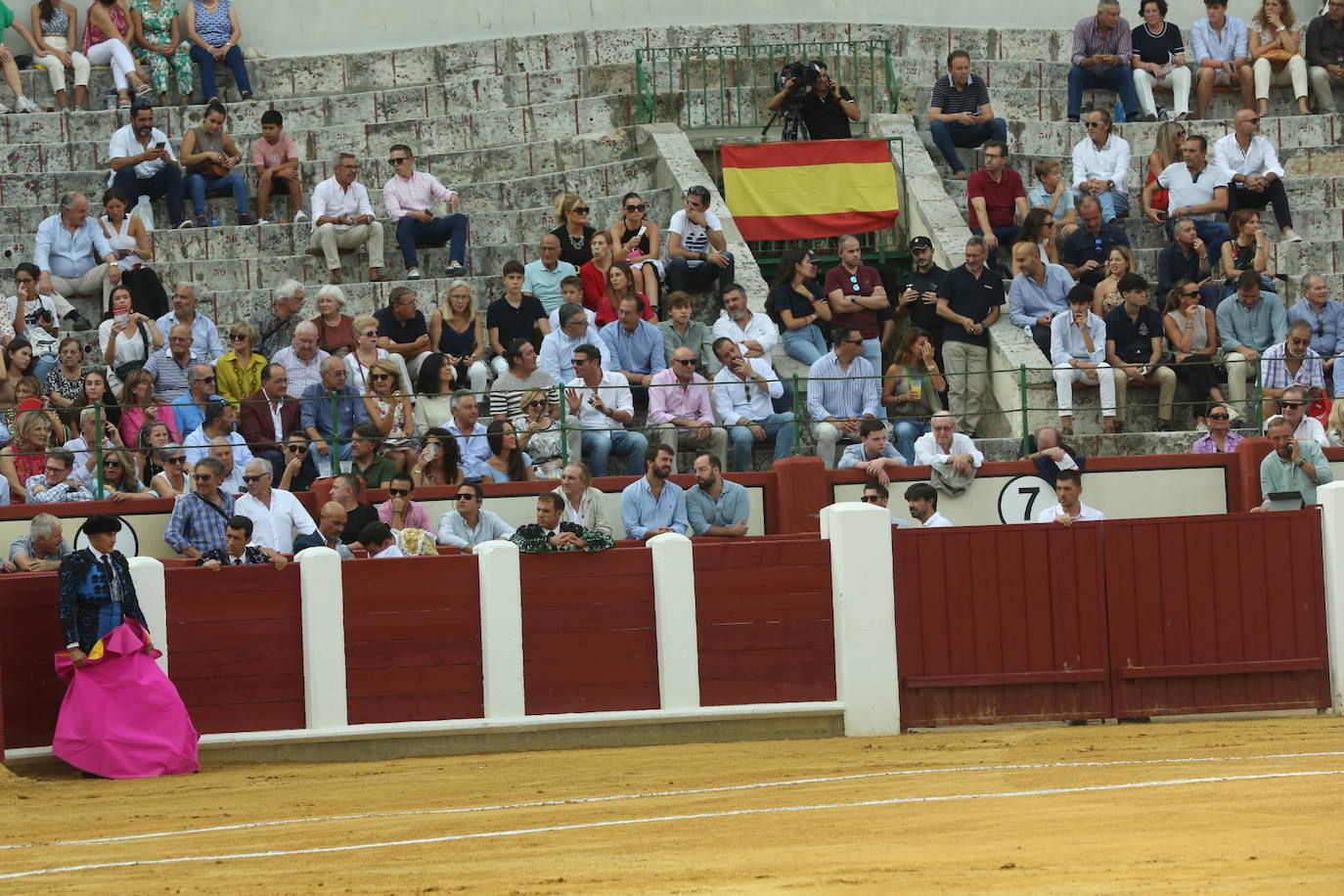 Búscate en la Plaza de Toros de Valladolid durante la corrida de este jueves