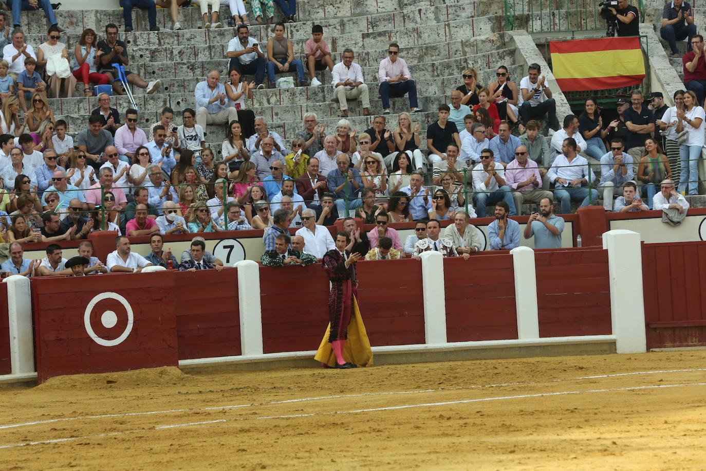 Búscate en la Plaza de Toros de Valladolid durante la corrida de este jueves