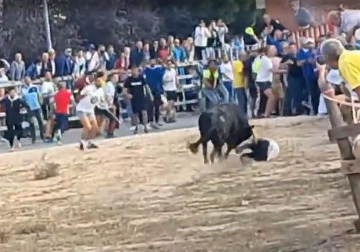 Herido uno de los pastores del encierro de Medina del Campo