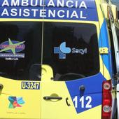 Herido un camionero de 65 años tras volcar en la A-1