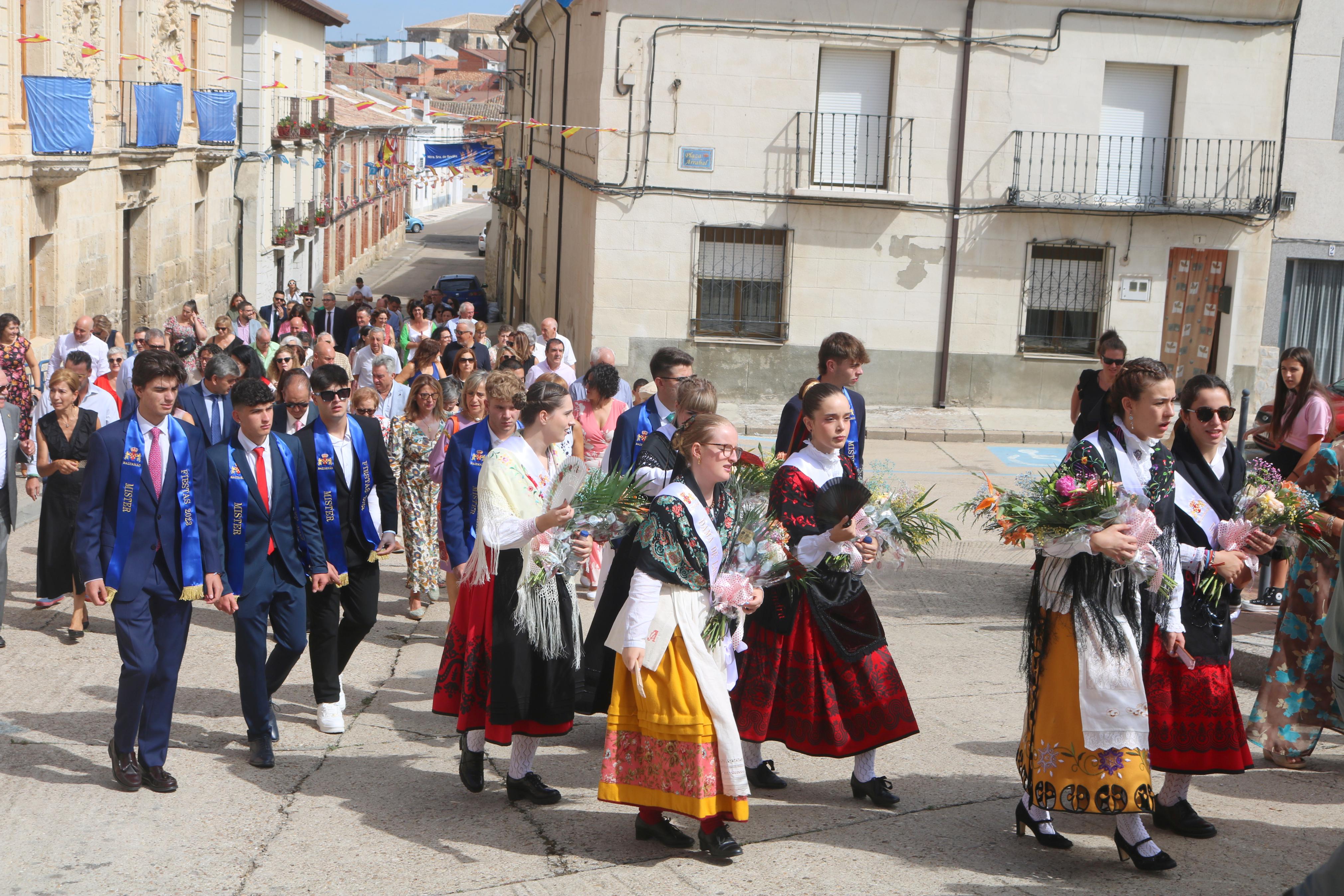 Baltanás se rinde a la Virgen de Revilla