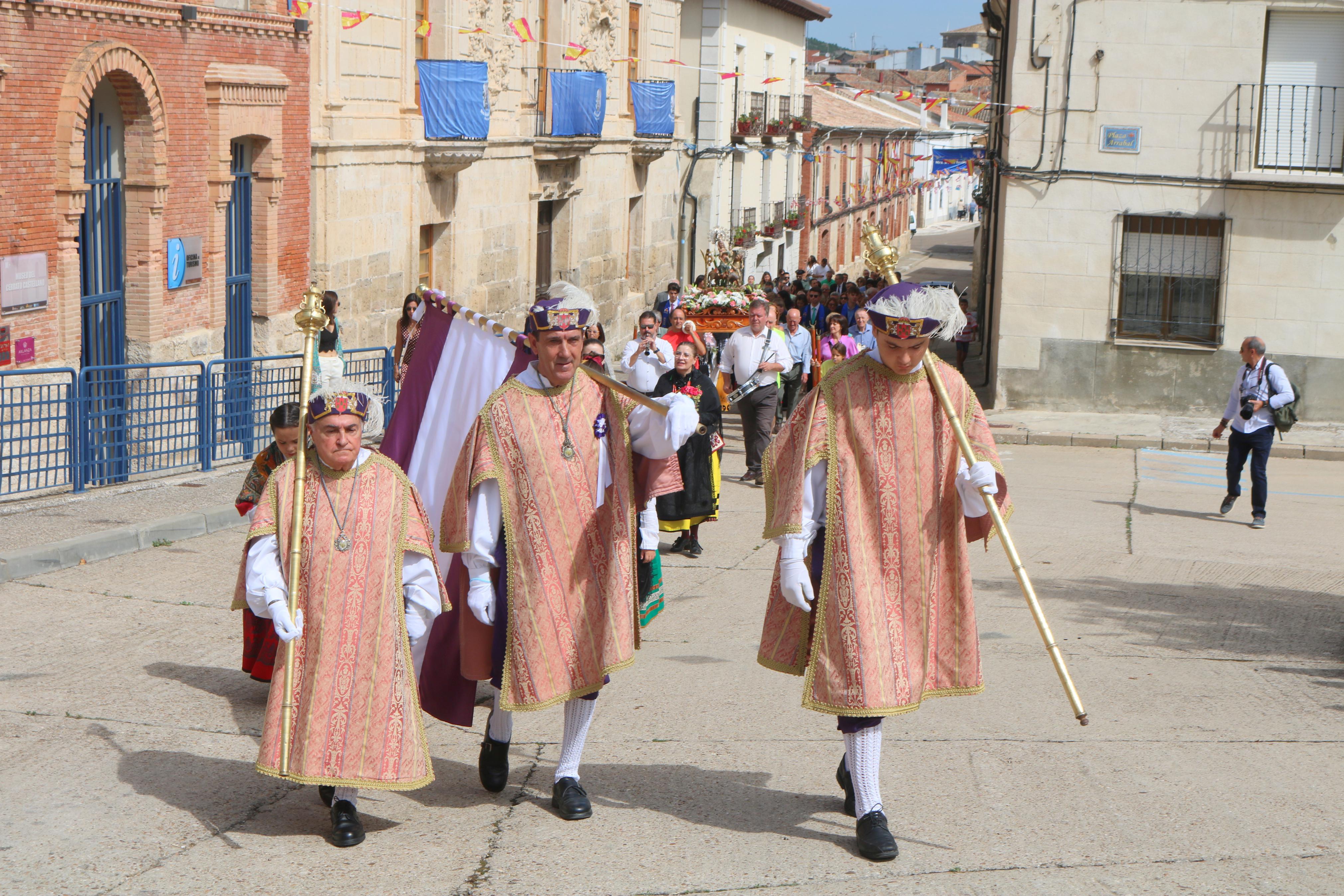 Baltanás se rinde a la Virgen de Revilla